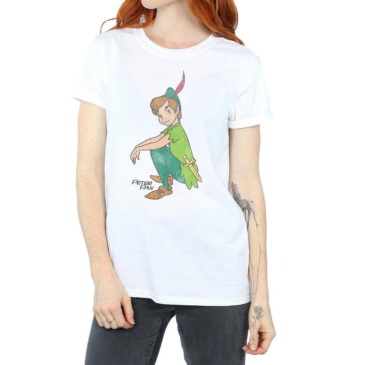 Classic Tshirt Damen Weiss M von Peter Pan