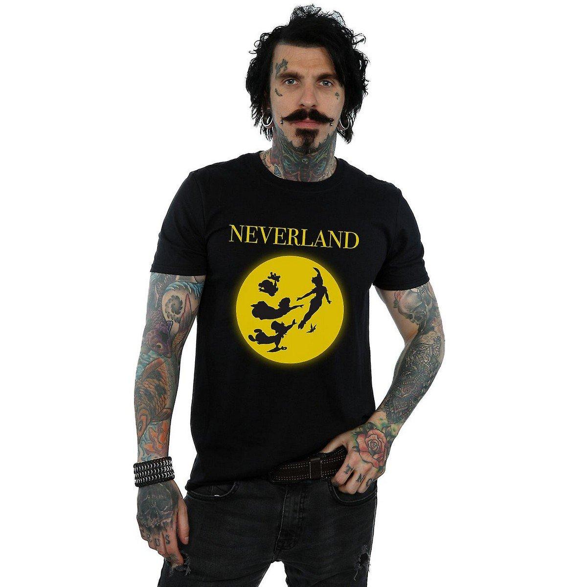 Neverland Tshirt Herren Schwarz 3XL von Peter Pan