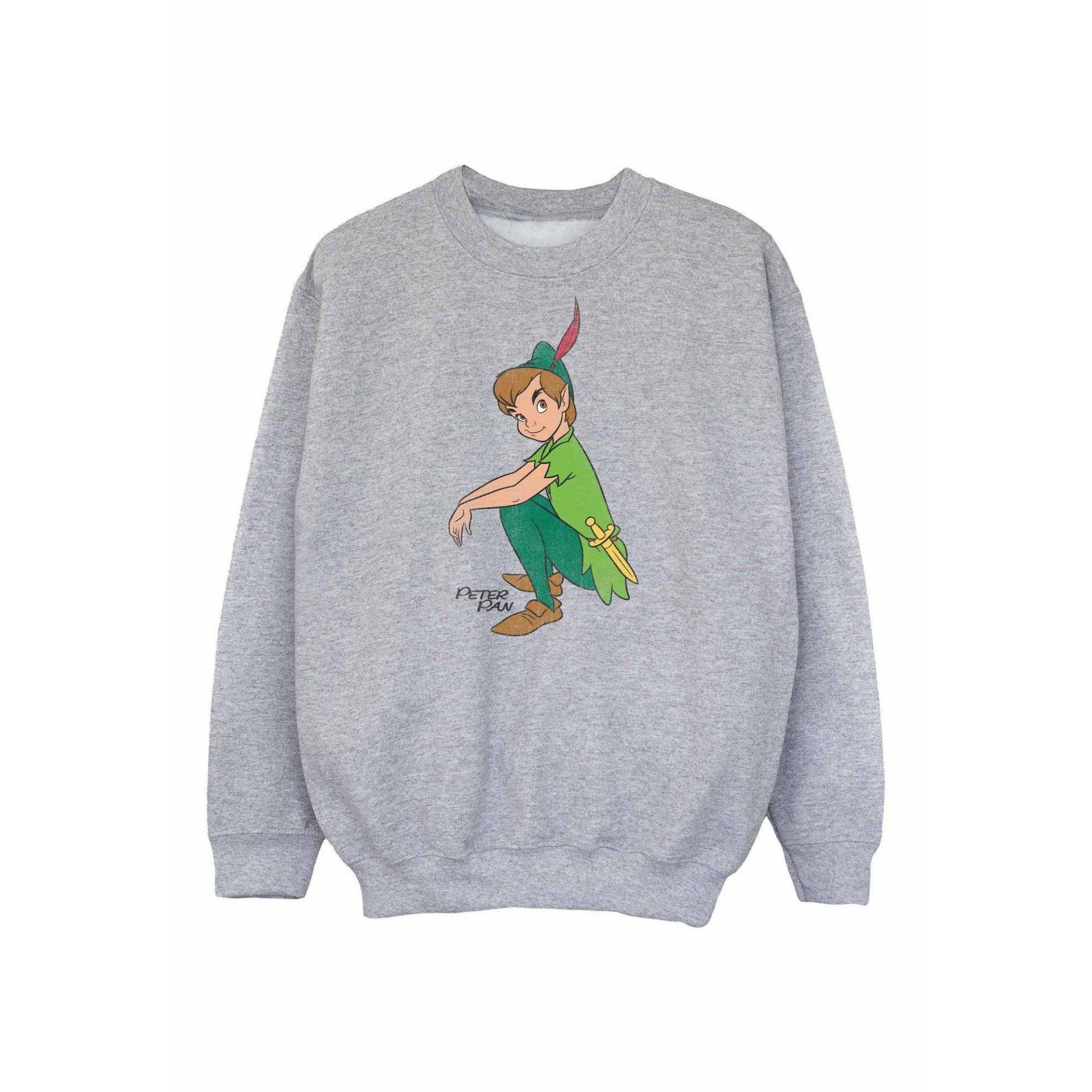 Sweatshirt Jungen Grau 140/146 von Peter Pan