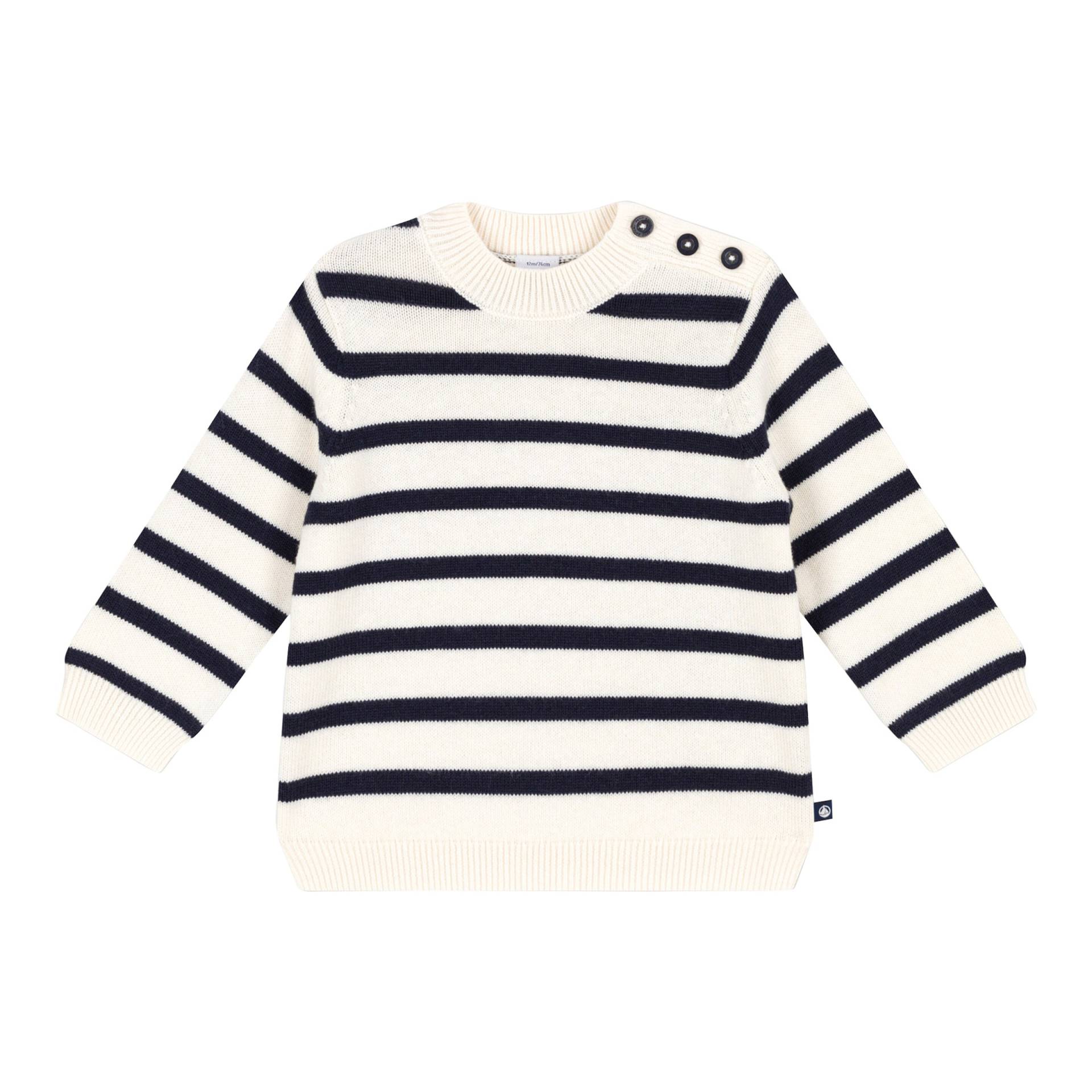 Strickpullover Ringel von Petit Bateau