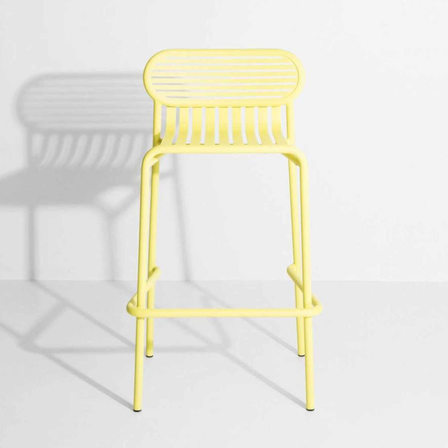 Week-End Barstool Barstuhl, Farbe gelb von Petite Friture