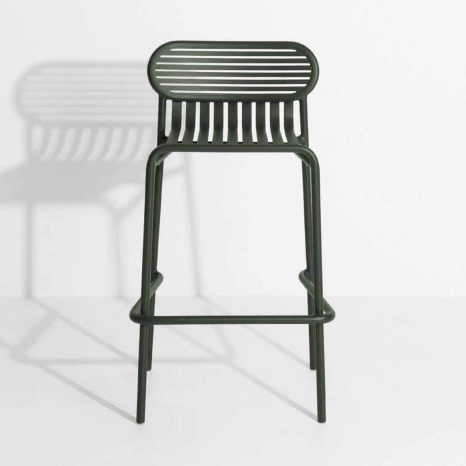 Week-End Barstool Barstuhl, Farbe glass green von Petite Friture