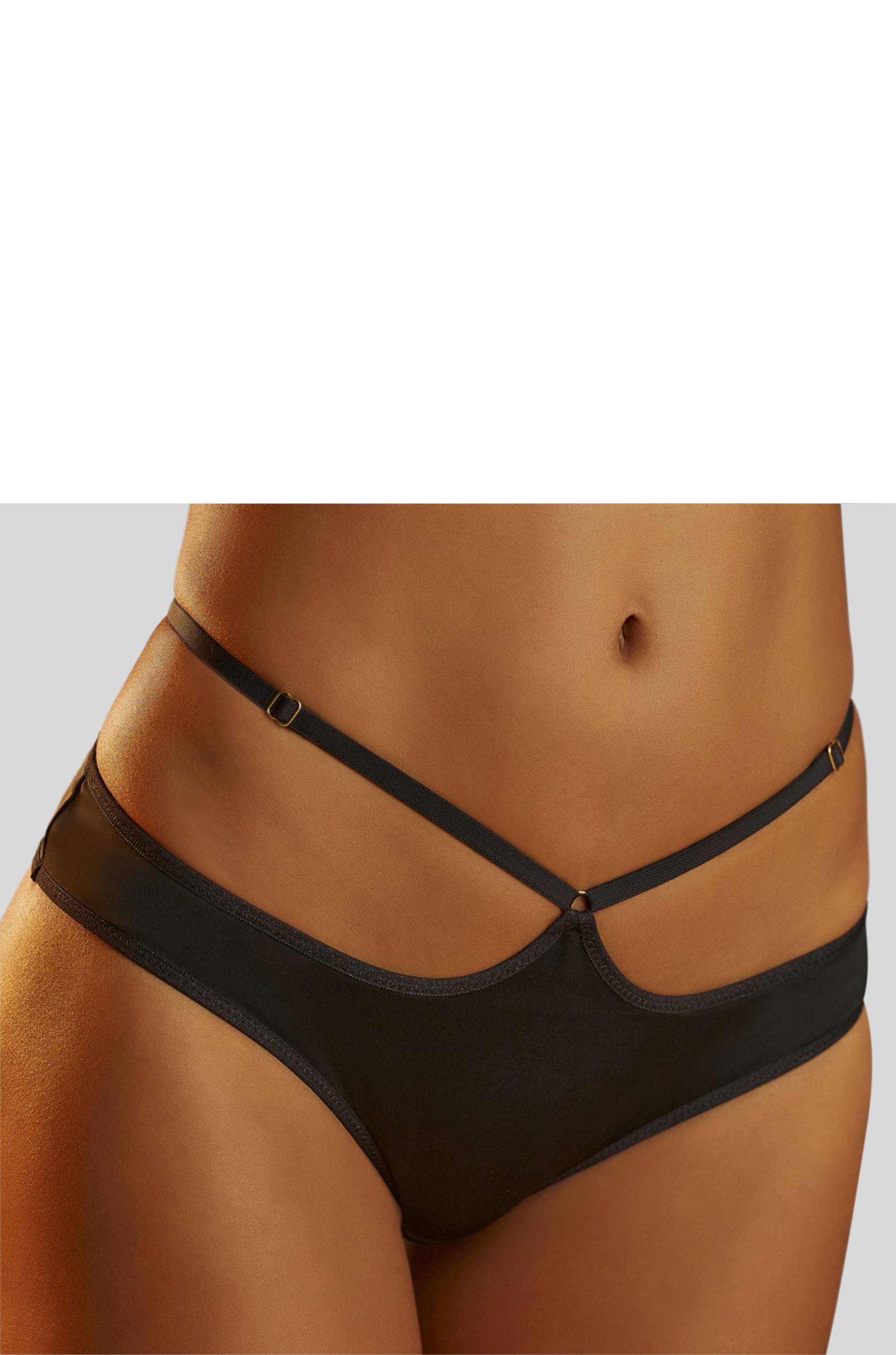 petite fleur goldfarben Panty, mit aufregender Schnürung am Bund petite fleur goldfarben Panty, mit aufregender Schnürung am Bund von Petite fleur gold