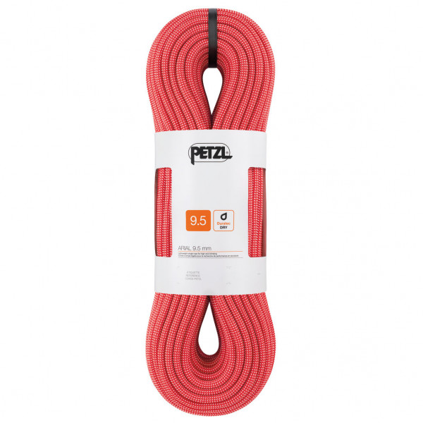 Petzl - Arial 9,5 - Einfachseil Gr 60 m rot von Petzl