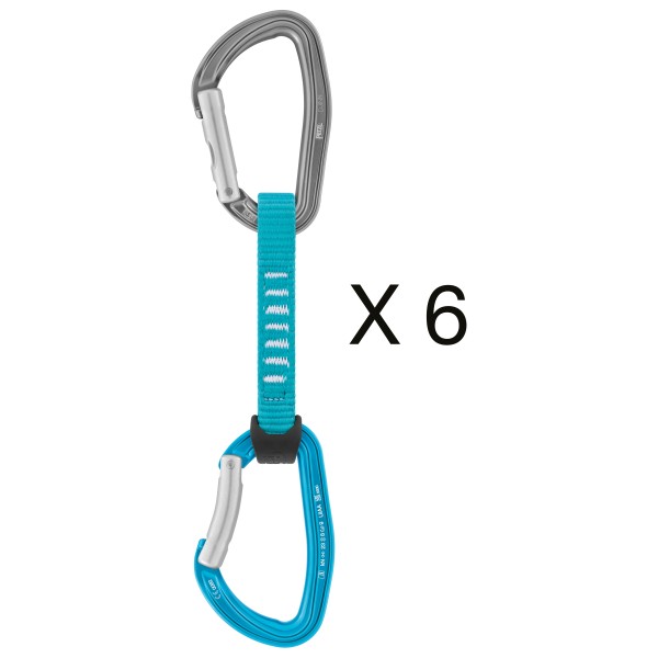 Petzl - Djinn Axess - Express-Set Gr 25 cm grau von Petzl