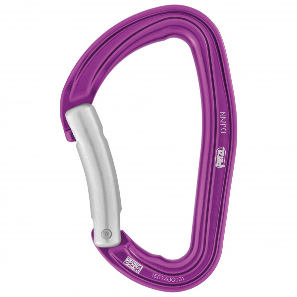 Petzl - Djinn Bent Gate - Schnappkarabiner blau;lila von Petzl