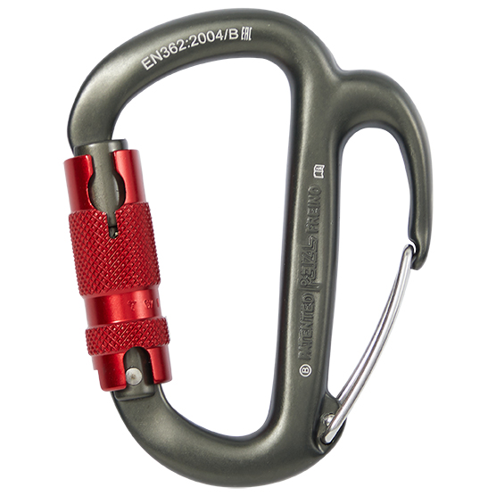 Petzl - Freino - HMS-Karabiner grau von Petzl