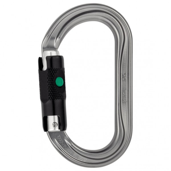 Petzl - OK Ball-Lock - Verschlusskarabiner grau von Petzl