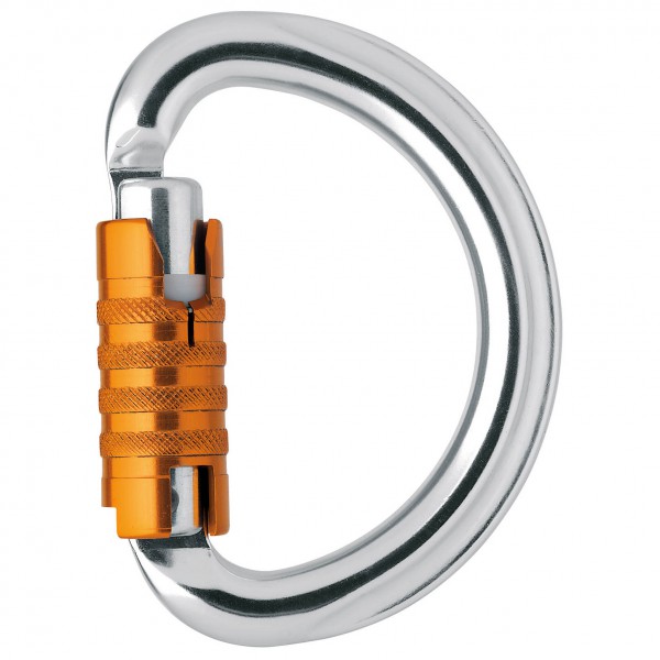 Petzl - Omni Triact-Lock - Verschlusskarabiner grau von Petzl