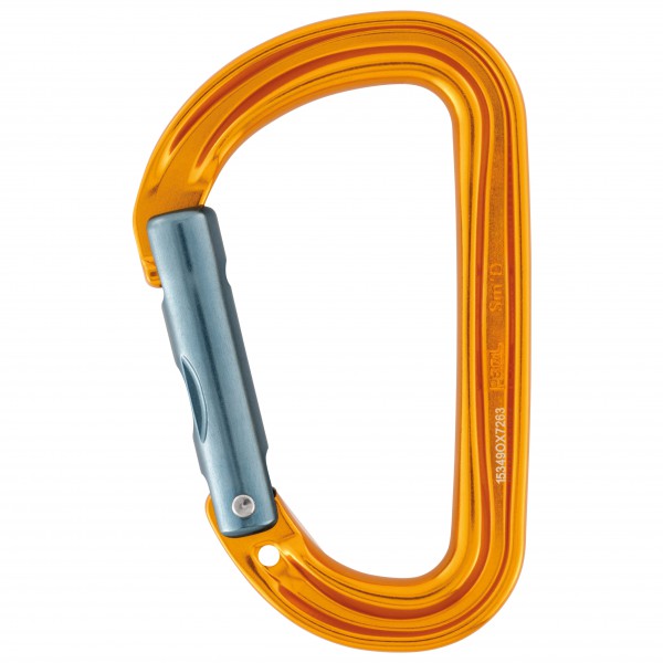 Petzl - SMD Wall - Schnappkarabiner Gr Without locking system orange von Petzl