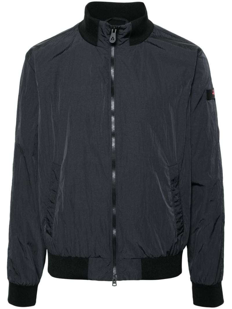 Peuterey Agnel 01 zip-up crinkled jacket - Black von Peuterey