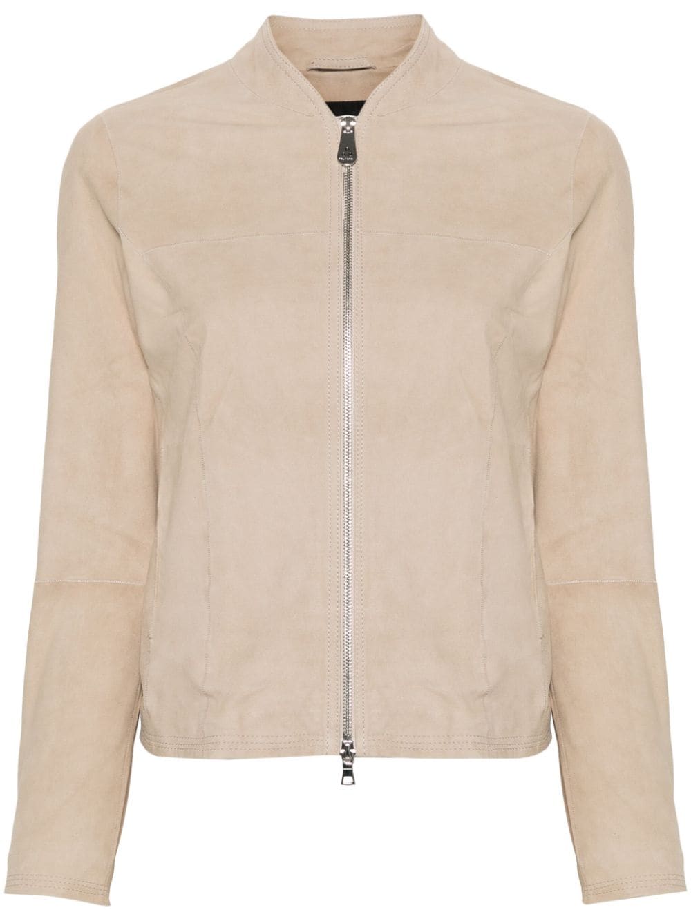 Peuterey Lover Suede bomber jacket - Neutrals von Peuterey