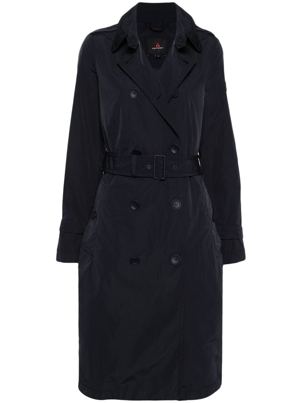 Peuterey Saltum double-breasted trench coat - Blue von Peuterey