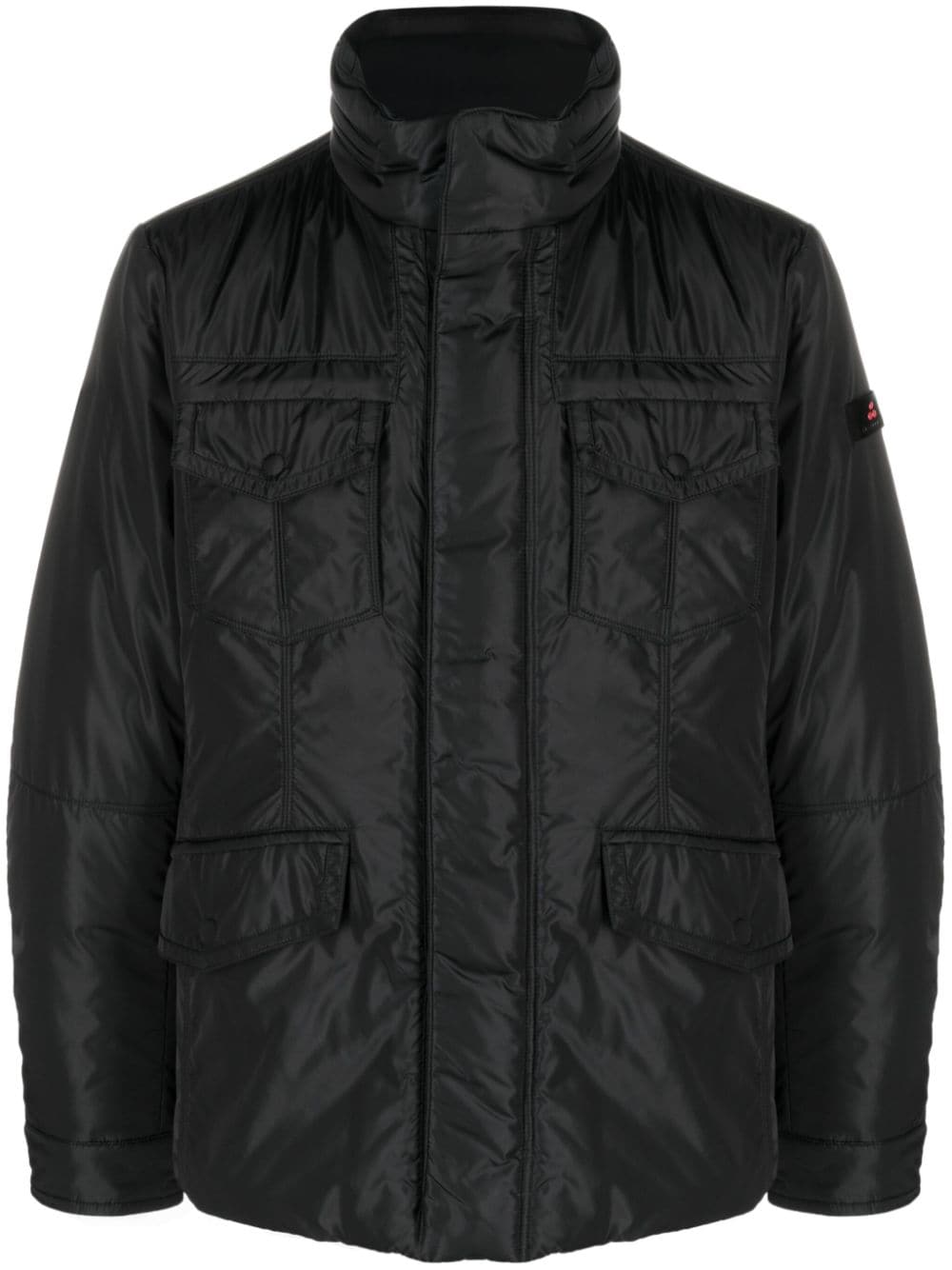 Peuterey high-neck padded jacket - Black von Peuterey