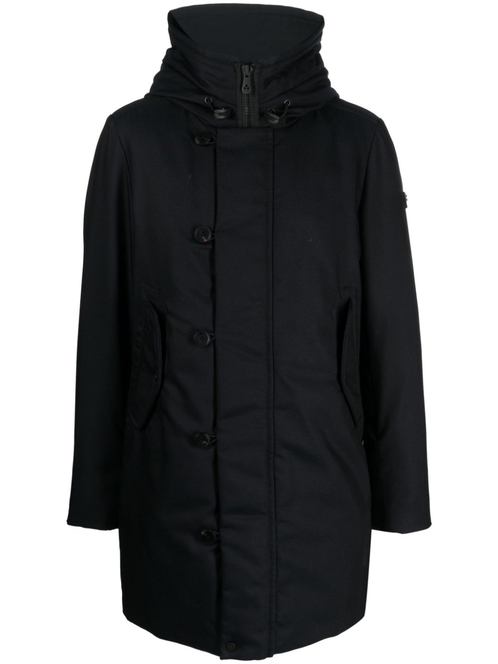 Peuterey hooded feather down parka - Blue von Peuterey