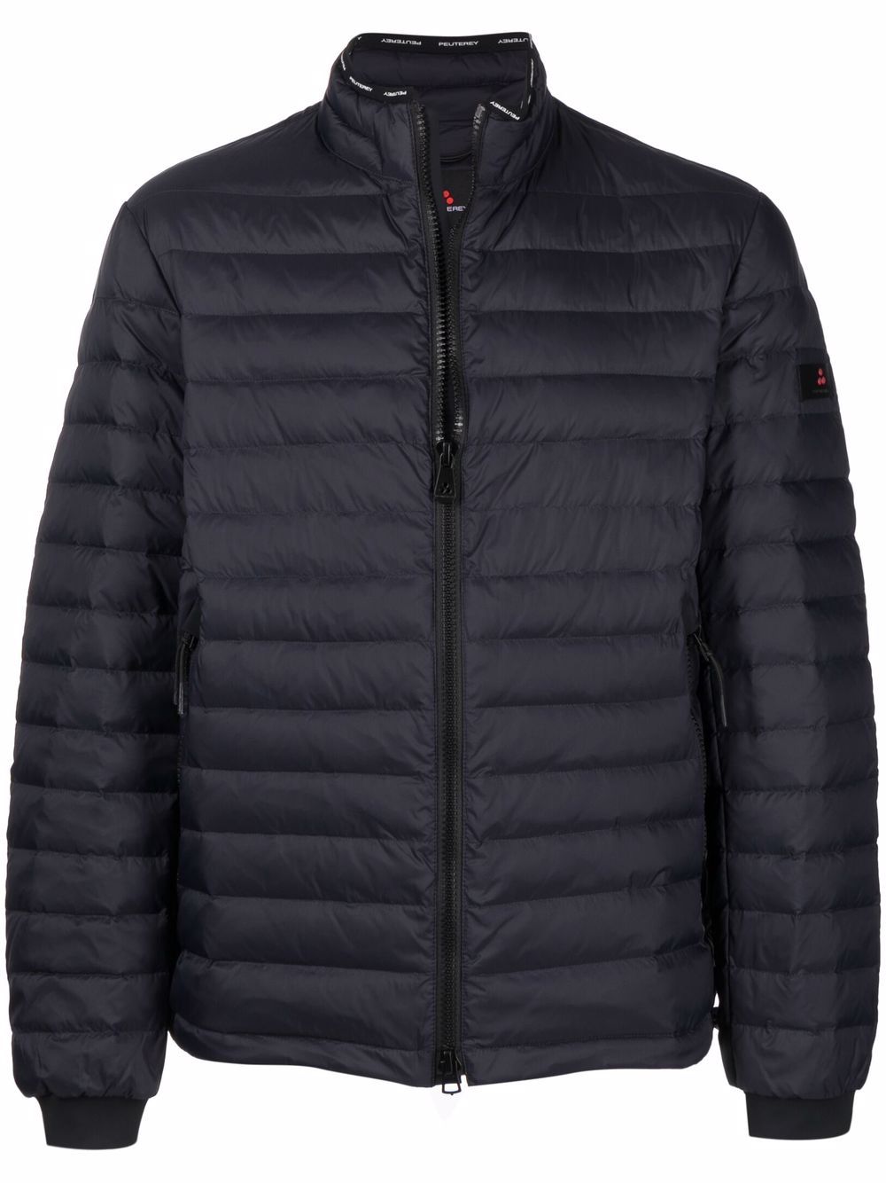 Peuterey logo patch down jacket - Blue von Peuterey