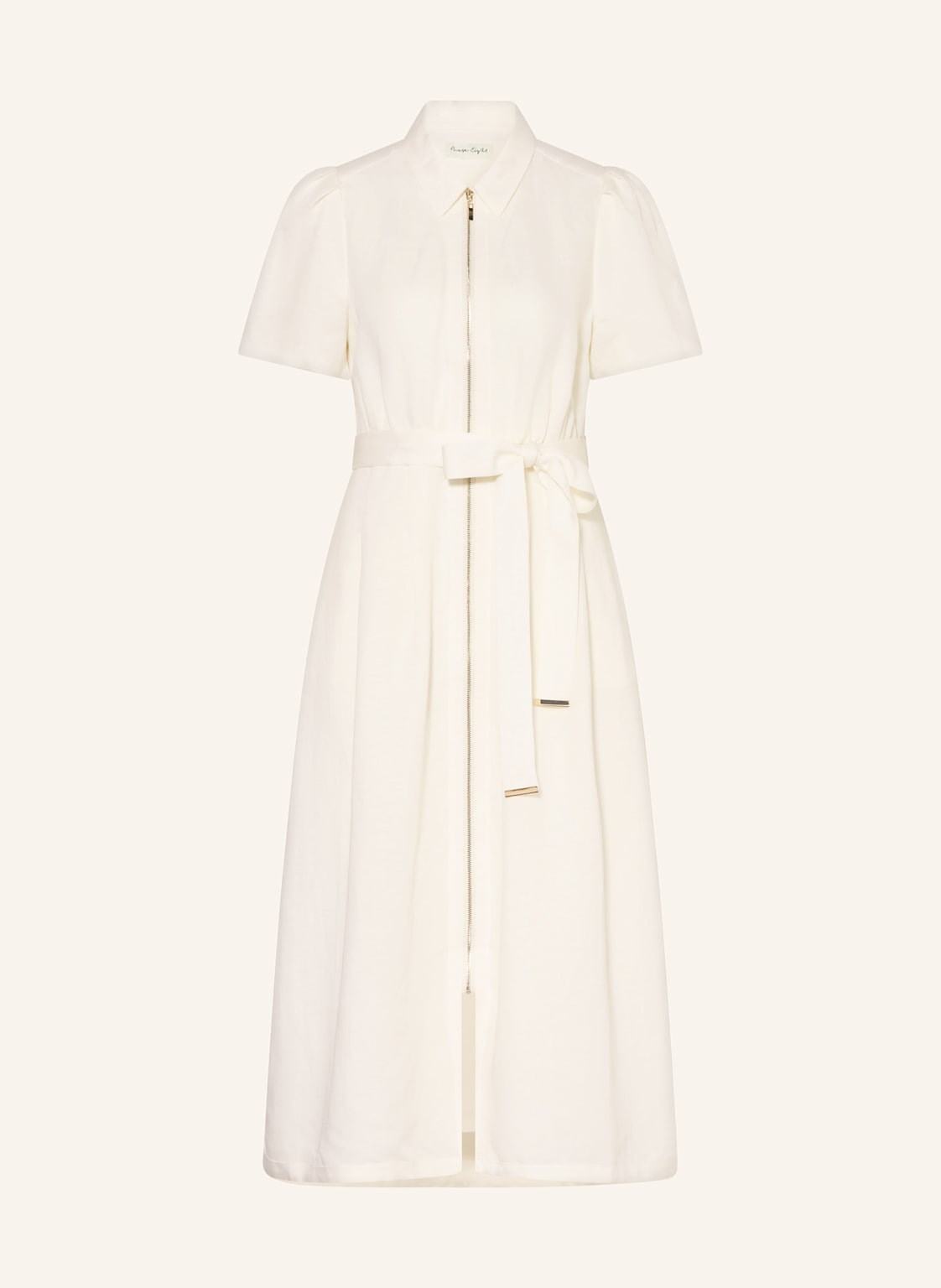 Phase Eight Kleid Carlotta Mit Leinen weiss von Phase Eight