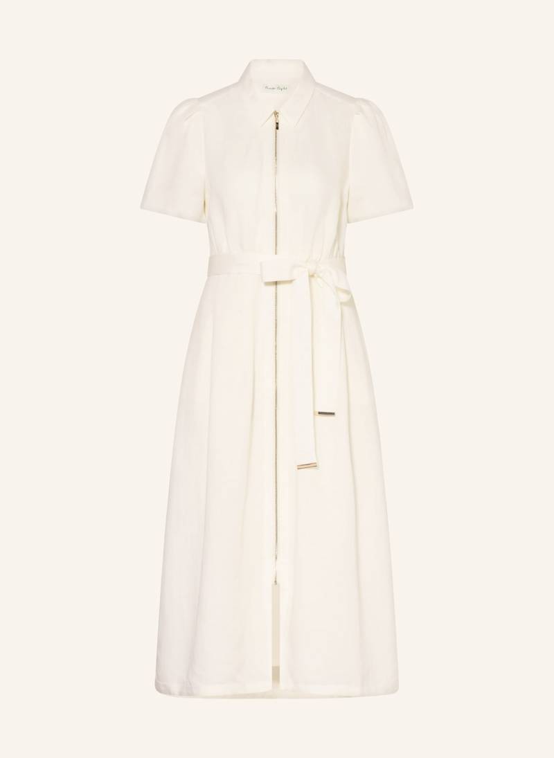 Phase Eight Kleid Carlotta Mit Leinen weiss von Phase Eight