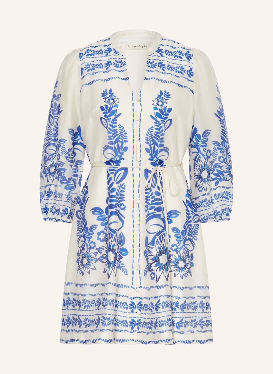 Phase Eight Kleid Pia Mit 3/4-Arm weiss von Phase Eight