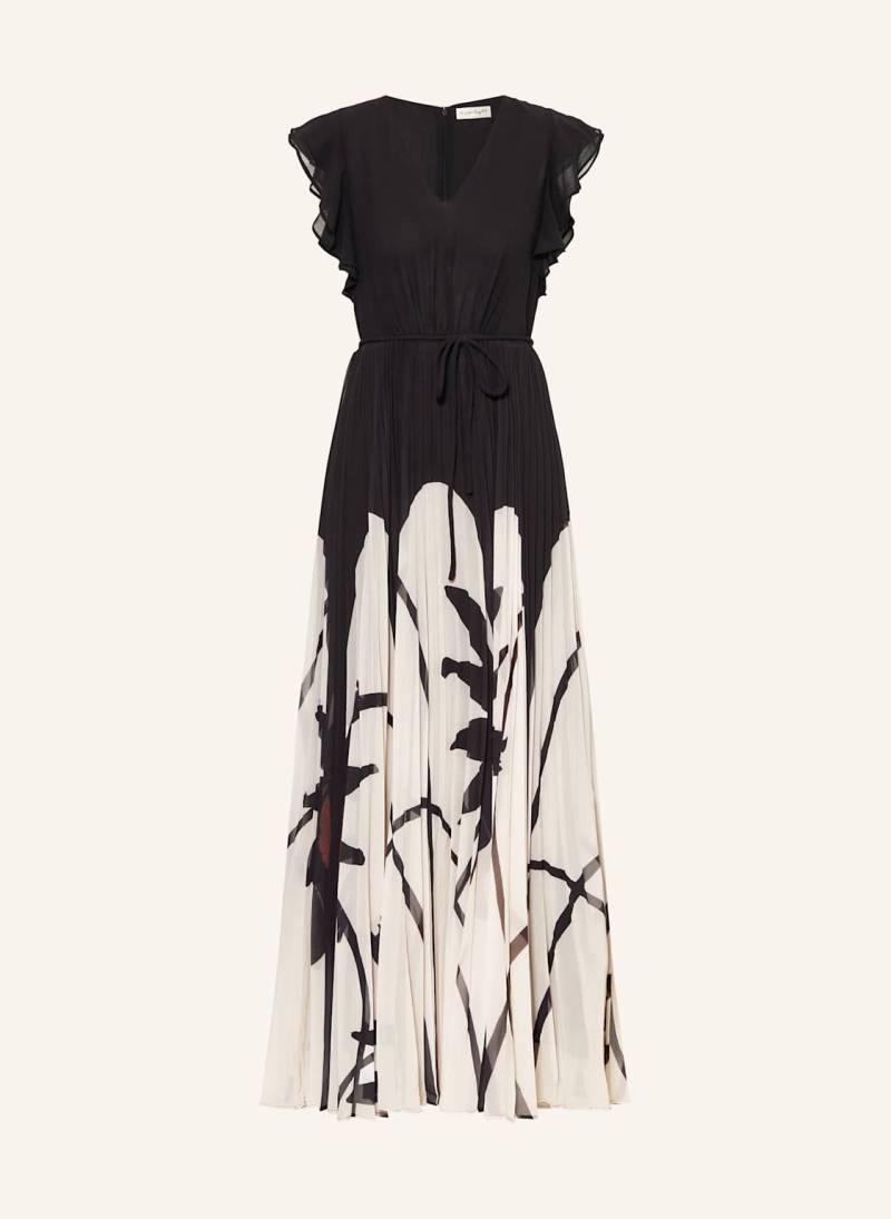 Phase Eight Kleid Uma Mit Plissees Und Volants schwarz von Phase Eight