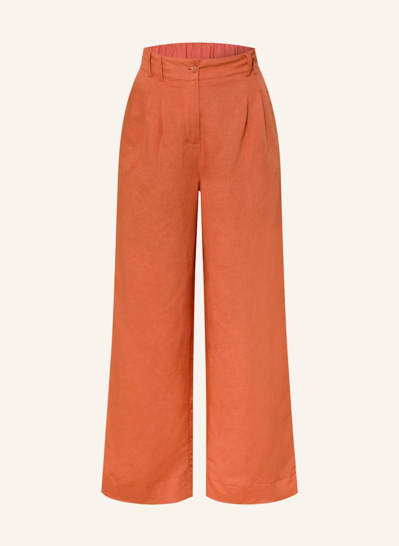 Phase Eight Marlenehose Lottie Mit Leinen orange von Phase Eight