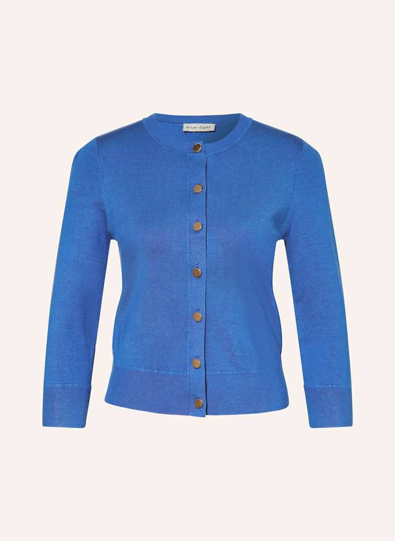 Phase Eight Strickjacke Robin Mit 3/4-Arm blau von Phase Eight