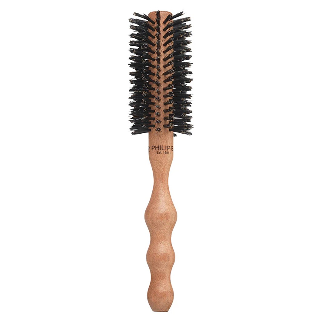 Med. Round Hairbrush, Polish Mahogany Handle, 55 Mm Med. Round Hairbrush, Polish Mahogany Handle, 55 Mm von Philip B
