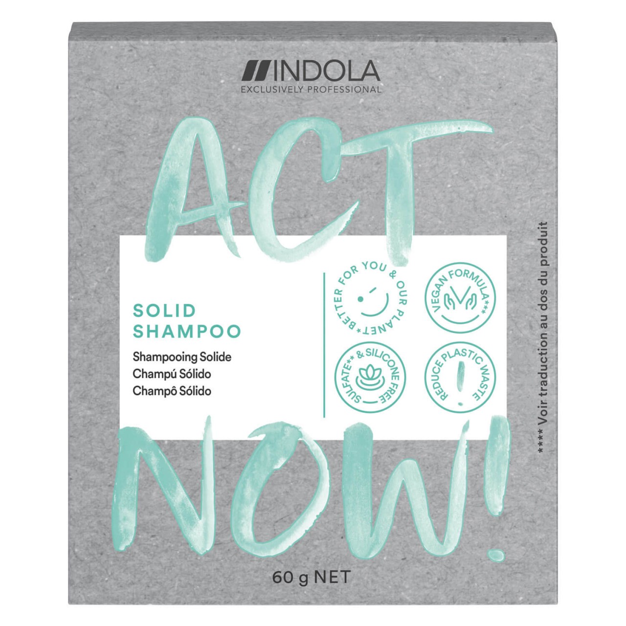 ACT NOW - Solid Shampoo von Indola