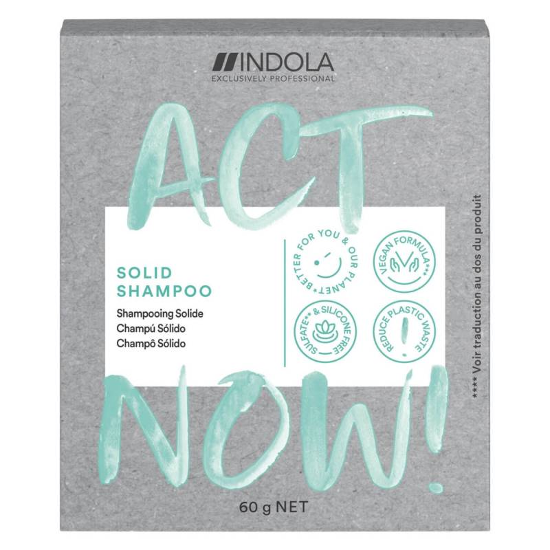 ACT NOW - Solid Shampoo von Indola