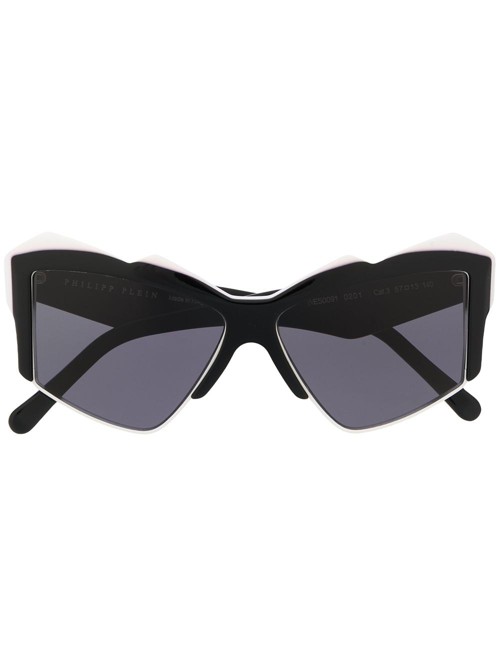 Philipp Plein oversized frame sunglasses - Black von Philipp Plein