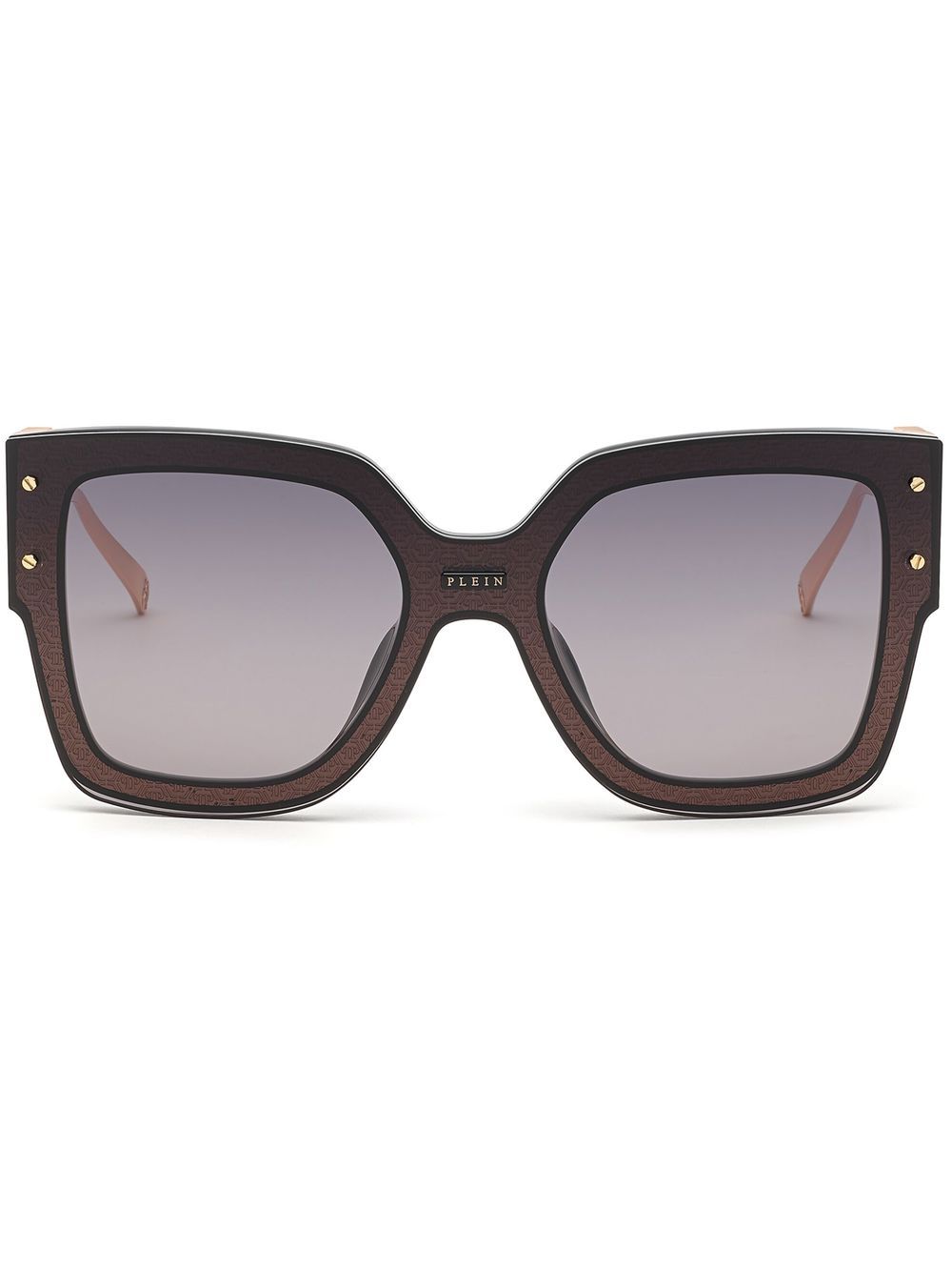 Philipp Plein oversized frame sunglasses - Black von Philipp Plein