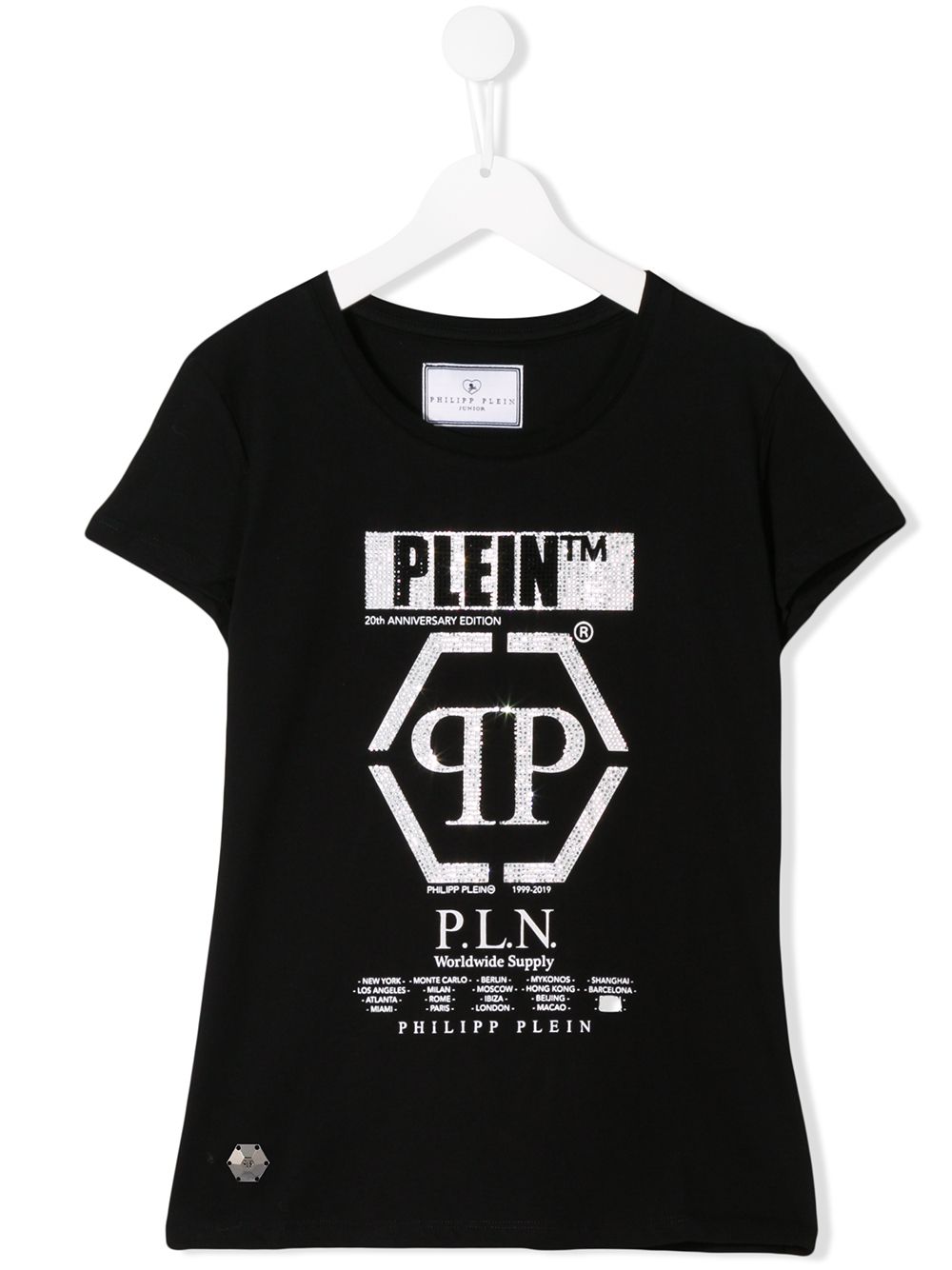 Philipp Plein Junior 20th Anniversary T-shirt - Black von Philipp Plein Junior