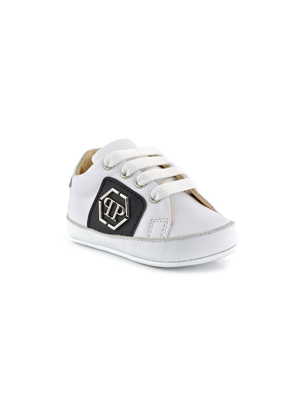 Philipp Plein Junior Hexagon low-top sneakers - White von Philipp Plein Junior