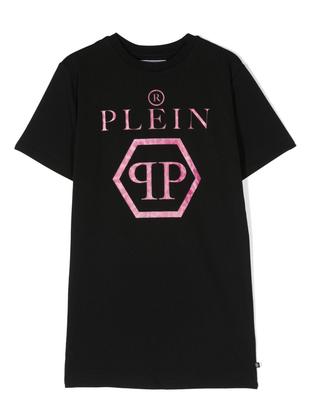 Philipp Plein Junior logo-print round-neck T-shirt - Black von Philipp Plein Junior