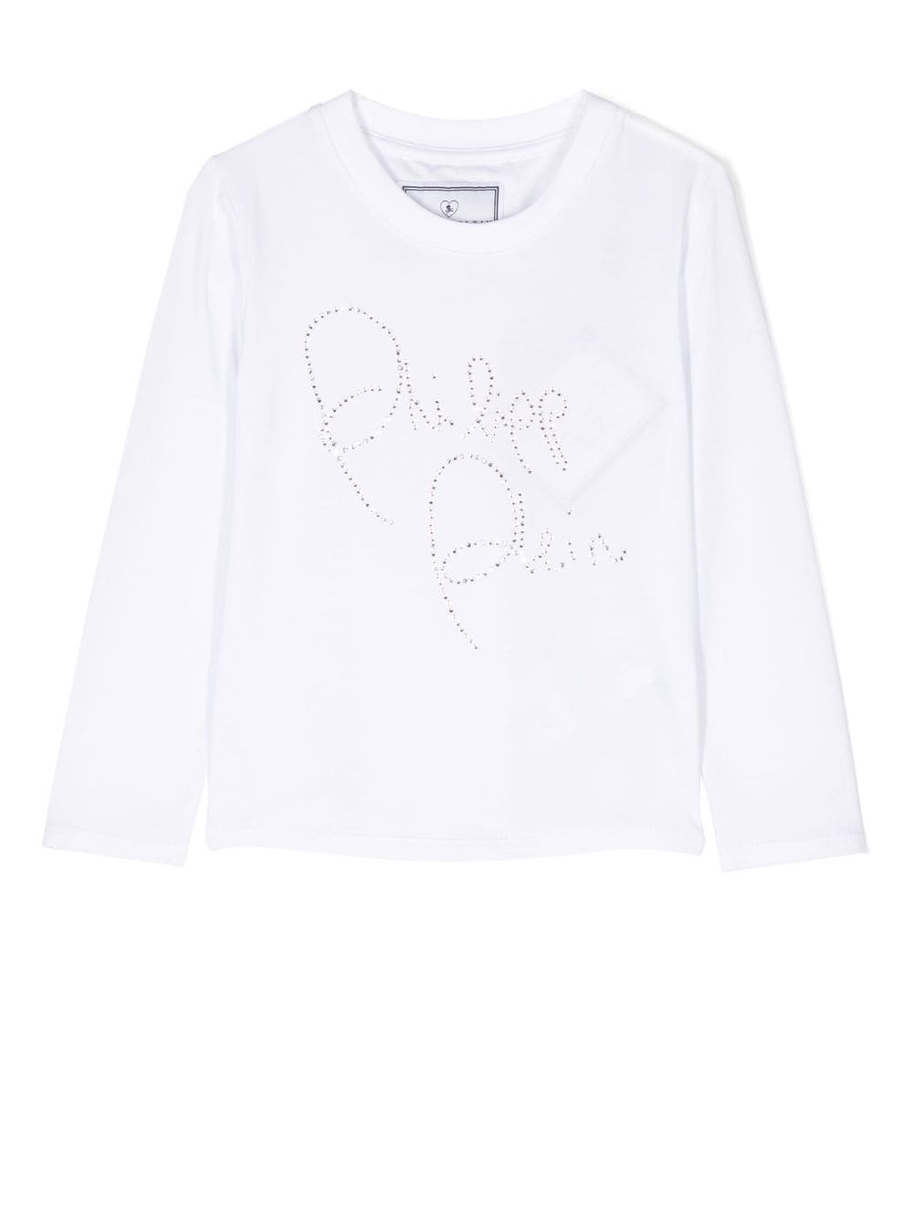 Philipp Plein Junior rhinestone cotton T-shirt - White von Philipp Plein Junior