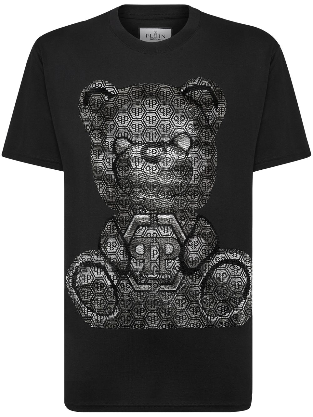 Philipp Plein 3D Teddy embellished T-shirt - Black von Philipp Plein