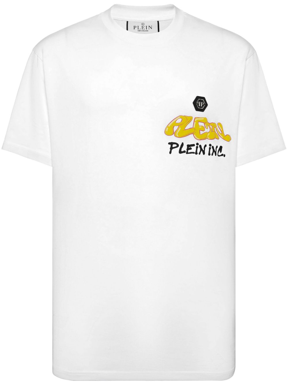 Philipp Plein Bombing Graffiti cotton T-shirt - White von Philipp Plein