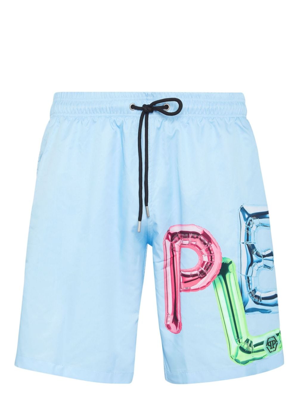 Philipp Plein Bombing Graffiti swim shorts - Blue von Philipp Plein