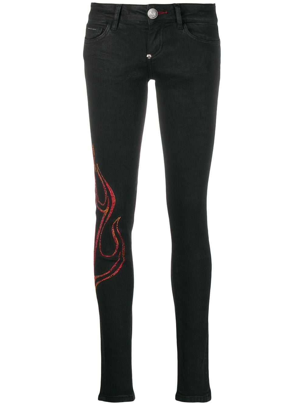 Philipp Plein Flame skinny jeans - Black von Philipp Plein