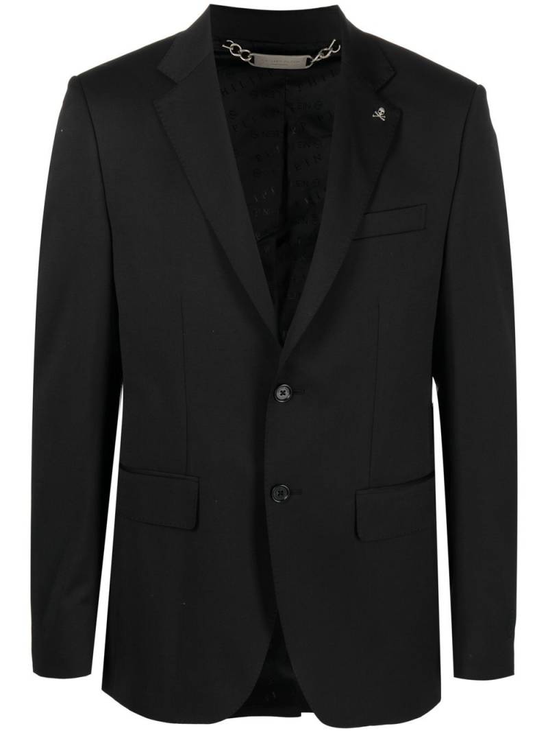 Philipp Plein Gigolò single-breasted blazer - Black von Philipp Plein