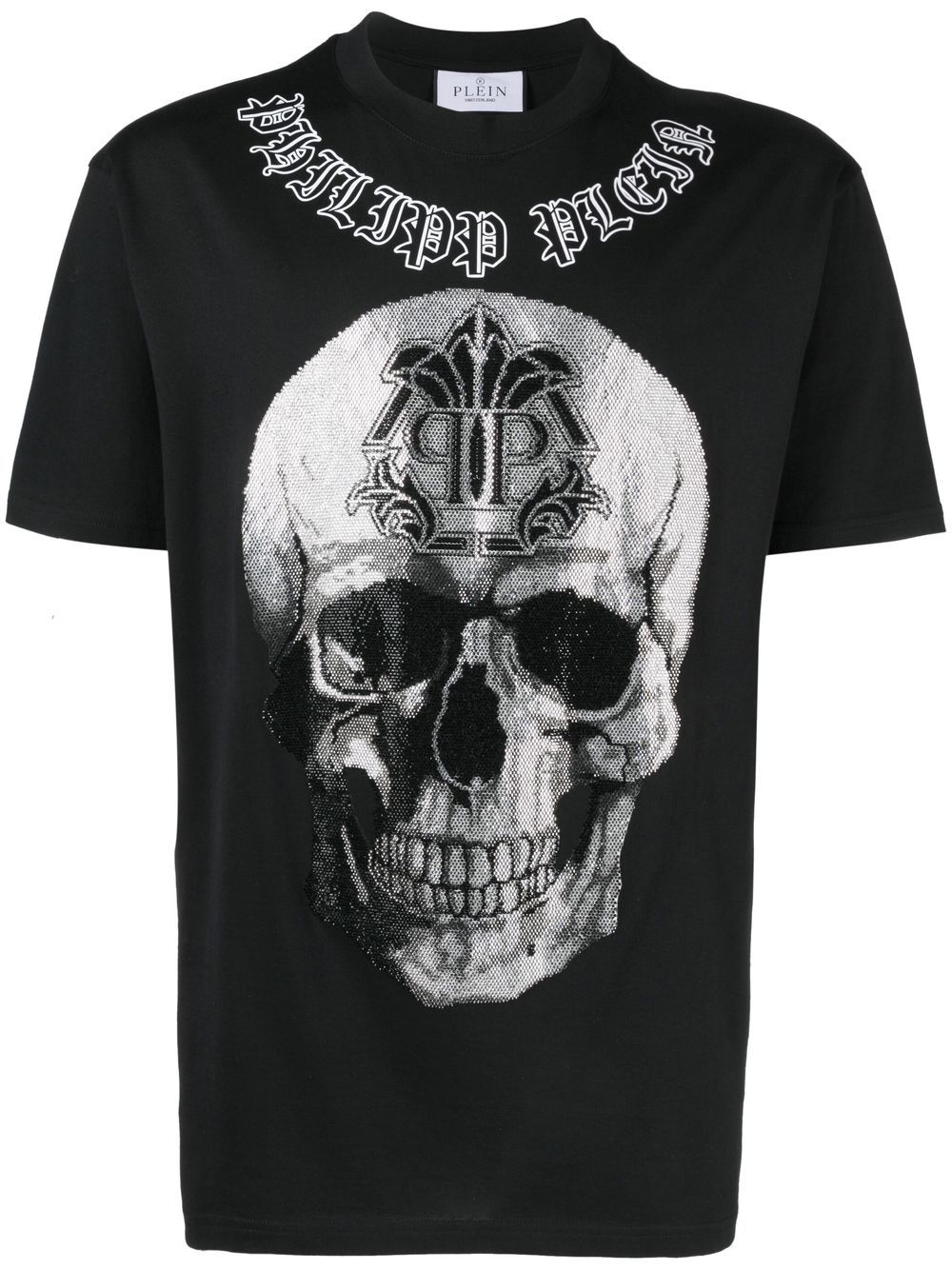 Philipp Plein Gothic Banner short-sleeve T-shirt - Black von Philipp Plein