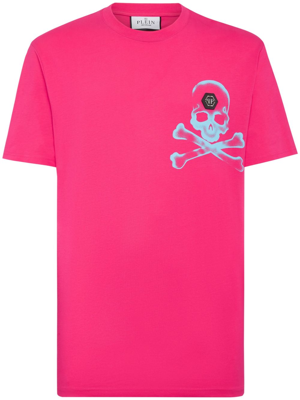 Philipp Plein Gothic Plein cotton T-shirt - Pink von Philipp Plein