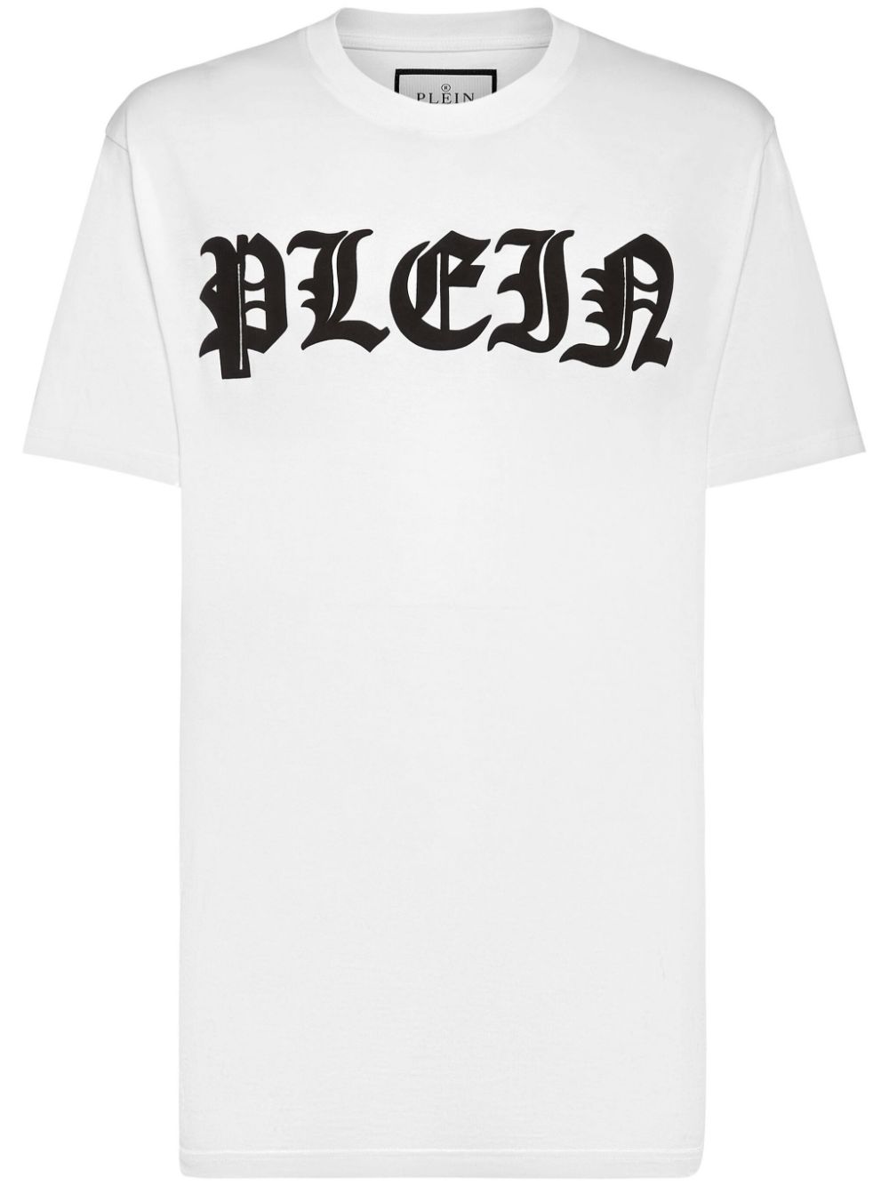 Philipp Plein Gothic Plein cotton T-shirt - White von Philipp Plein