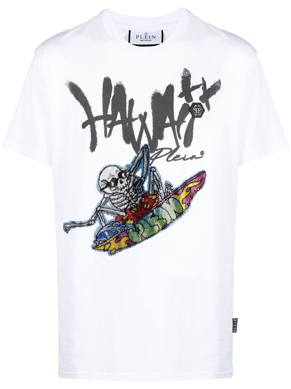 Philipp Plein Hawaii gem-print T-shirt - White von Philipp Plein