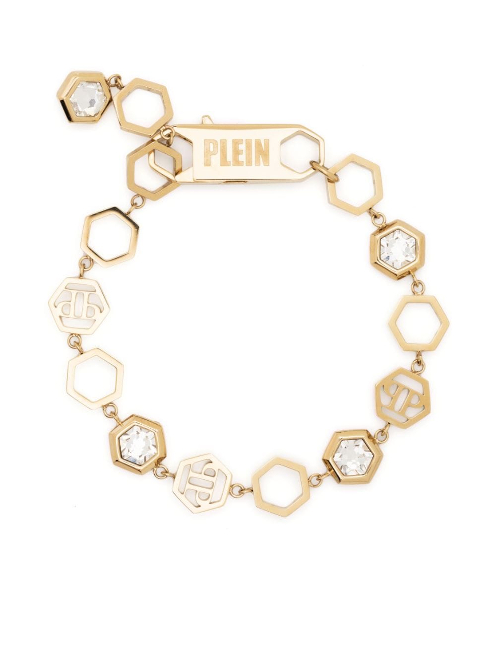 Philipp Plein Hexagon Lux bracelet - Gold von Philipp Plein