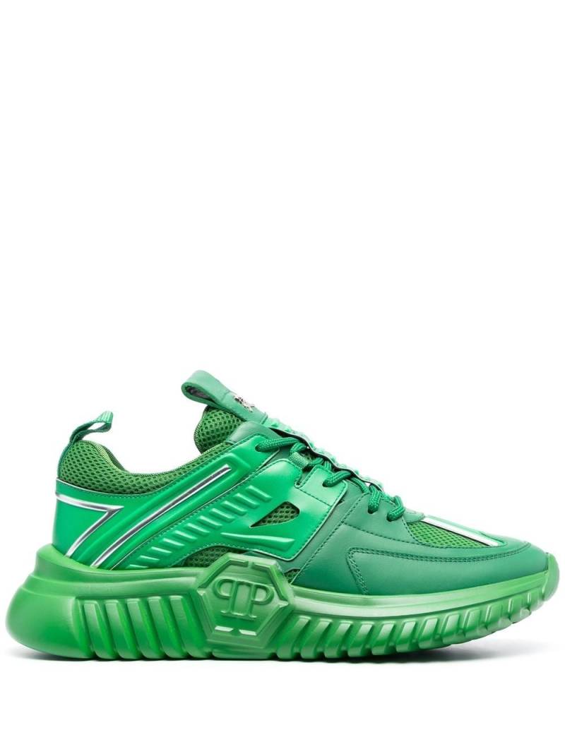 Philipp Plein Hexagon Runner low-top sneakers - Green von Philipp Plein