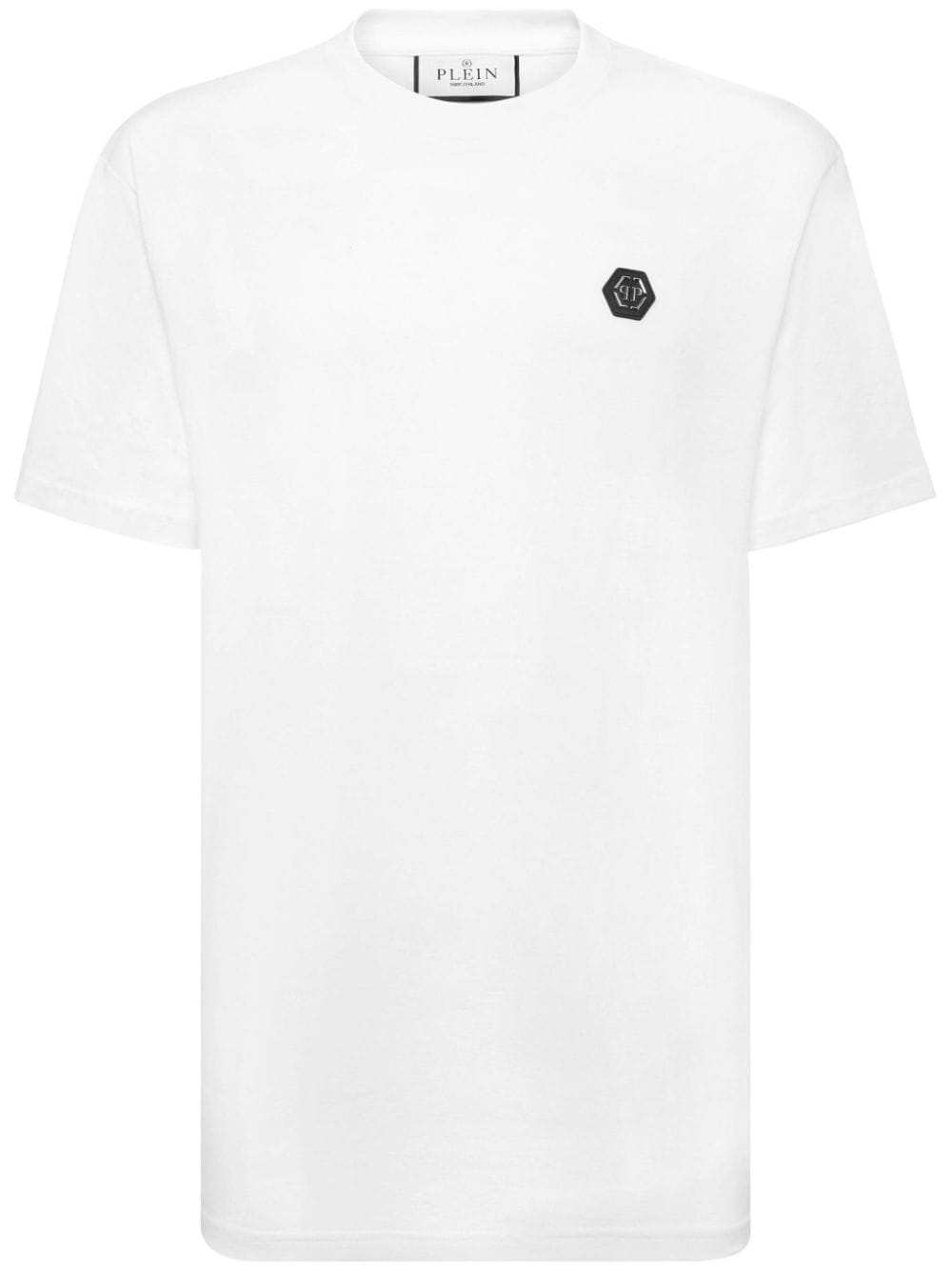 Philipp Plein Hexagon cotton T-shirt - White von Philipp Plein