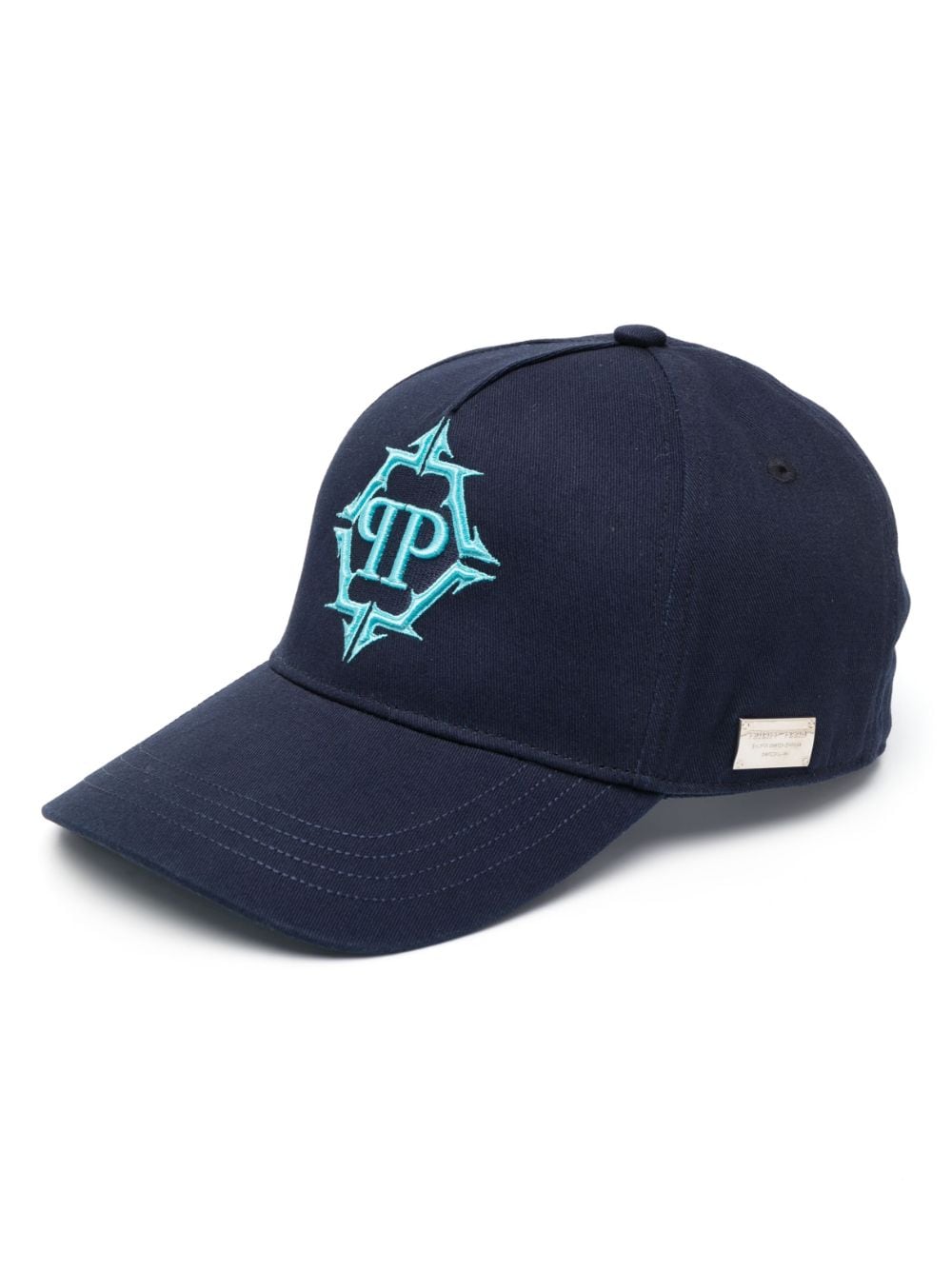 Philipp Plein Hexagon-logo baseball cap - Blue von Philipp Plein