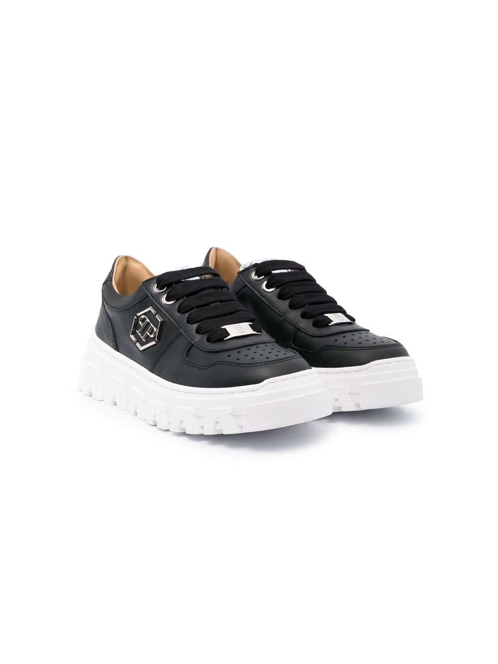 Philipp Plein Hexagon low-top sneakers - Black von Philipp Plein