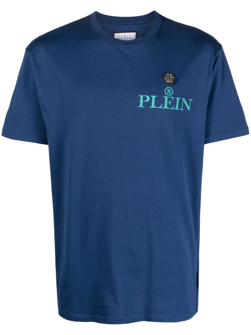 Philipp Plein Iconic Plein logo-print T-shirt - Blue von Philipp Plein